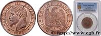 FRANKREICH Cinq centimes Napoléon III, tête laurée ZWEITES KAISERREICH Paris 1862 (25mm, 5g, 6h) -