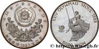SÜKOREA 5000 Won Proof XXIV olympiade Séoul 1988 fillettes SÜKOREA 1987 (32mm, 16,72g, 12h) -