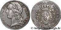 FRANKREICH Dixième d'écu aux branches d’olivier, tête ceinte LOUIS XV THE WELL-BELOVED Paris 1758 (21mm, 2,90g, 6h) -