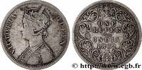 BRITISCH-INDIEN 1 Roupie Victoria BRITISCH-INDIEN Calcutta 1862 (30,72mm, 11,44g, 12h) -