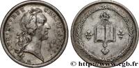 FRANKREICH Médaille, Bible ouverte LOUIS XV DIT LE BIEN AIMÉ n.d. (34mm, 14,12g, 12h) -