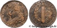 FRANKREICH 2 sols dit au faisceau, type FRANÇOIS LOUIS XVI Paris 1792 (33mm, 23,12g, 6h) -