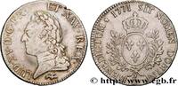 FRANKREICH Écu aux branches d’olivier, buste lauré LOUIS XV THE WELL-BELOVED Lyon 1771 (40,5mm, 29,10g, 6h) -