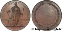 FRANKREICH Médaille, Sacre de Charles X LE SACRE À REIMS 1825 (45,5mm, 44,80g, 12h) -