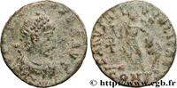 THE END OF EMPIRE(363 AD to 476 AD) Nummus, (PBQ, Æ 4) ARCADIUS Constantinople 388-392 (12mm, 1,17g, 5h) -