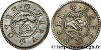 FRANKREICH Denier à épouser - Bractéate AMOUR ET MARIAGE n.d (14mm, 0,48g, 12h) -