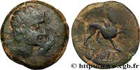 FRANKREICH Unité de bronze ou as au pégase SPANIEN - IBERICO - CASTULO/KASTILO (Provinz des Jaen/Calzona) Castulo IIe siècle avant J.-C. (27,5mm, 12,53g, 6h) -