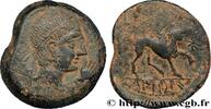 FRANKREICH Unité de bronze ou as au pégase SPANIEN - IBERICO - CASTULO/KASTILO (Provinz des Jaen/Calzona) Castulo IIe siècle avant J.-C. (29mm, 1...