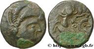 FRANKREICH Statère de billon au nez droit GALLIEN - ARMORICA - CORIOSOLITÆ (Region die Corseul, Cotes d'Armor) Saint-Brieuc (22) c.80-50 AC (21mm, 6,36g, 9h) -