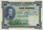 SPANIEN 100 Pesetas SPANIEN 100 Pesetas 1925 fVZ -