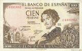 SPANIEN 100 Pesetas SPANIEN 100 Pesetas 1965 SS -