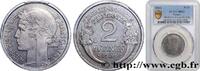FRANKREICH Essai en fer de 2 francs Morlon, flan épais ETAT FRANÇAIS Paris 1941 (26,93mm, 5,9g, 6h) -