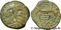 FRANKREICH Bronze à l’aigle et à la rouelle, tête à gauche GALLIEN - CARNUTES (Region die Beauce) Chartres (28) c. 52 AC. (15mm, 2,71g, 2h) -