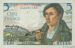 FRANKREICH 5 Francs BERGER FRANKREICH 5 Francs BERGER 1943 fST+ -