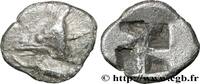 Archaïc 2 (550 BC to 480 BC) Hemiobole MYSIEN - KYZIKOS Cyzique c. 580-550 AC (7,5mm, 0,49g, h) -