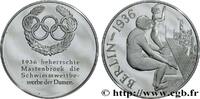 FRANKREICH Médaille, Jeux olympiques de Berlin 1936 JEUX OLYMPIQUES 1977 (38,5mm, 20,57g, 12h) -