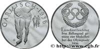 FRANKREICH Médaille, Jeux olympiques de Garmisch 1936 JEUX OLYMPIQUES 1976 (38,5mm, 19,76g, 12h) -
