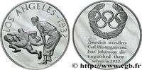 FRANKREICH Médaille, Jeux olympiques de Los Angeles 1932 JEUX OLYMPIQUES 1977 (38,5mm, 19,77g, 12h) -