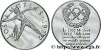 FRANKREICH Médaille, Jeux olympiques de Los Angeles 1932 JEUX OLYMPIQUES 1977 (38,5mm, 20,10g, 12h) -