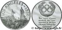 FRANKREICH Médaille, Jeux olympiques de Los Angeles 1932 JEUX OLYMPIQUES 1977 (38,5mm, 19,70g, 12h) -