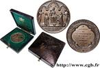 FRANKREICH Médaille, Souvenir de la consécration de l’église ÉGLISES ET CATHÉDRALES 1884 (32mm, 13,34g, 12h) -