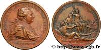 FRANKREICH Médaille, Canal du Centre LOUIS XVI 1783 (50mm, 58,58g, 12h) -