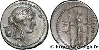 THE REPUBLIC (280 BC to 27 BC) Denier CLAUDIA Rome 42 AC. (19mm, 3,79g, 1h) -