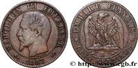 FRANKREICH Cinq centimes Napoléon III, tête nue ZWEITES KAISERREICH Rouen 1857 (25mm, 4,87g, 6h) -