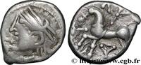 FRANKREICH Denier KALETEDOY, au delta renversé GALLIEN - BELGICA - LINGONES (Region die Langres) c. 80-50 AC. (14mm, 1,92g, 3h) -