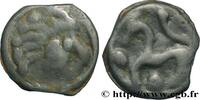 FRANKREICH Potin à la tête “d’indien” GALLIEN - SENONES (Region die Sens) Sens (89) c. avant 52 AC. (17,5mm, 3,88g, 3h) -