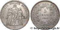 FRANKREICH 5 francs Hercule, IIe République ZWEITE FRANZOSISCHE REPUBLIK Bordeaux 1848 (37mm, 24,85g, 6h) -