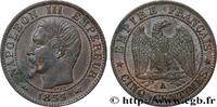 FRANKREICH Cinq centimes Napoléon III, tête nue ZWEITES KAISERREICH Paris 1855 (25mm, 5,06g, 6h) -