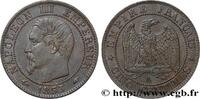 FRANKREICH Cinq centimes Napoléon III, tête nue ZWEITES KAISERREICH Paris 1855 (25mm, 4,97g, 6h) -