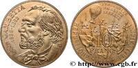 FRANKREICH Essai de 10 francs Gambetta FUNFTE FRANZOSISCHE REPUBLIK Pessac 1982 (26mm, 9,92g, 6h) -
