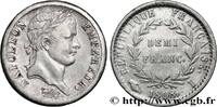FRANKREICH Demi-franc Napoléon Ier tête laurée, République fr GESCHICHTE FRANKREICHS Limoges 1808 (18mm, 2,52g, 6h) -