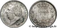 FRANKREICH 1 franc Louis XVIII LUDWIG XVIII Lille 1823 (23mm, 5,03g, 6h) -