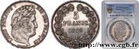FRANKREICH 5 francs IIIe type Domard LUDWIG PHILIPP I Paris 1848 (37,22mm, 24,94g, 6h) -