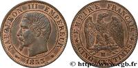 FRANKREICH Cinq centimes Napoléon III, tête nue ZWEITES KAISERREICH Marseille 1853 (25mm, 4,92g, 6h) -