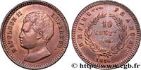 FRANKREICH Essai de 10 centimes en bronze NAPOLEON II 1816 (30,5mm, 13,01g, 6h) -