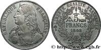 FRANKREICH Concours de 5 francs, essai en étain par Bouchon ZWEITE FRANZOSISCHE REPUBLIK Paris 1848 (37mm, 17,64g, 6h) -