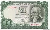 SPANIEN 1000 Pesetas SPANIEN 1000 Pesetas 1971 fST -