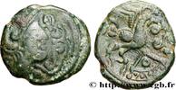 FRANKREICH Bronze au coq, “type de Lewarde” DT.518 GALLIEN - BELGICA - BELLOVACI (Region die Beauvais) Beauvais (60) c. 50-25 AC. (16mm, 2,55g, 8h) -