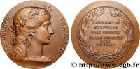 FRANKREICH Médaille, Préparation militaire, prix offert MINISTÈRES n.d. (50,5mm, 63,18g, 12h) -