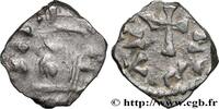 FRANKREICH Denier à la tête radiée MÜNZEN DES MEROWINGISCHER - UNBEKANNT Poitou (?) (VII-VIIIe siècles) (11mm, 1,04g, 12h) -