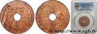 FRANZÖSISCHE-INDOCHINA 1 Centième FRANZÖSISCHE-INDOCHINA Poissy 1923 (26mm, g, 6h) -