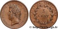 FRANZÖSISCHE KOLONIEN - Louis-Philippe, für Guadel 5 Centimes Louis Philippe Ier FRANZÖSISCHE KOLONIEN - Louis-Philippe, für Guadeloupe Paris - A 1839 (27mm, 10,09g, 6h) -