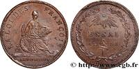 FRANKREICH Essai de 2 sols ou du Décime de Bernier NATIONALKONVENT Paris 1794 (34,mm, 26,45g, 12h) -