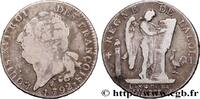 FRANKREICH Écu dit au génie, légende FRANÇOIS LOUIS XVI Limoges 1792 (38mm, 29,09g, 6h) -