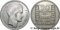 FRANKREICH 20 francs Turin DRITTE FRANZOSISCHE REPUBLIK 1936 (35mm, 19,91g, 6h) -