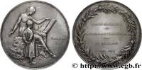 FRANKREICH Médaille, Comité provincial de secours et d’alimen BELGIQUE - ROYAUME DE BELGIQUE - ALBERT Ier 1919 (70mm, 103,64g, 12h) -